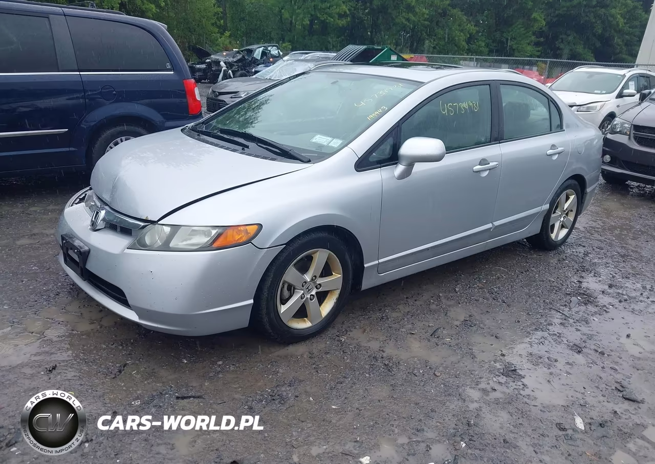 2008 Honda Civic Ex VIN:2HGFA16848H355031 - 2