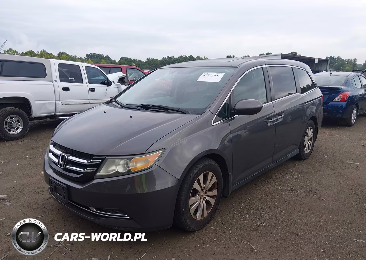 2016 Honda Odyssey Ex-L VIN:5FNRL5H60GB014853 - 2