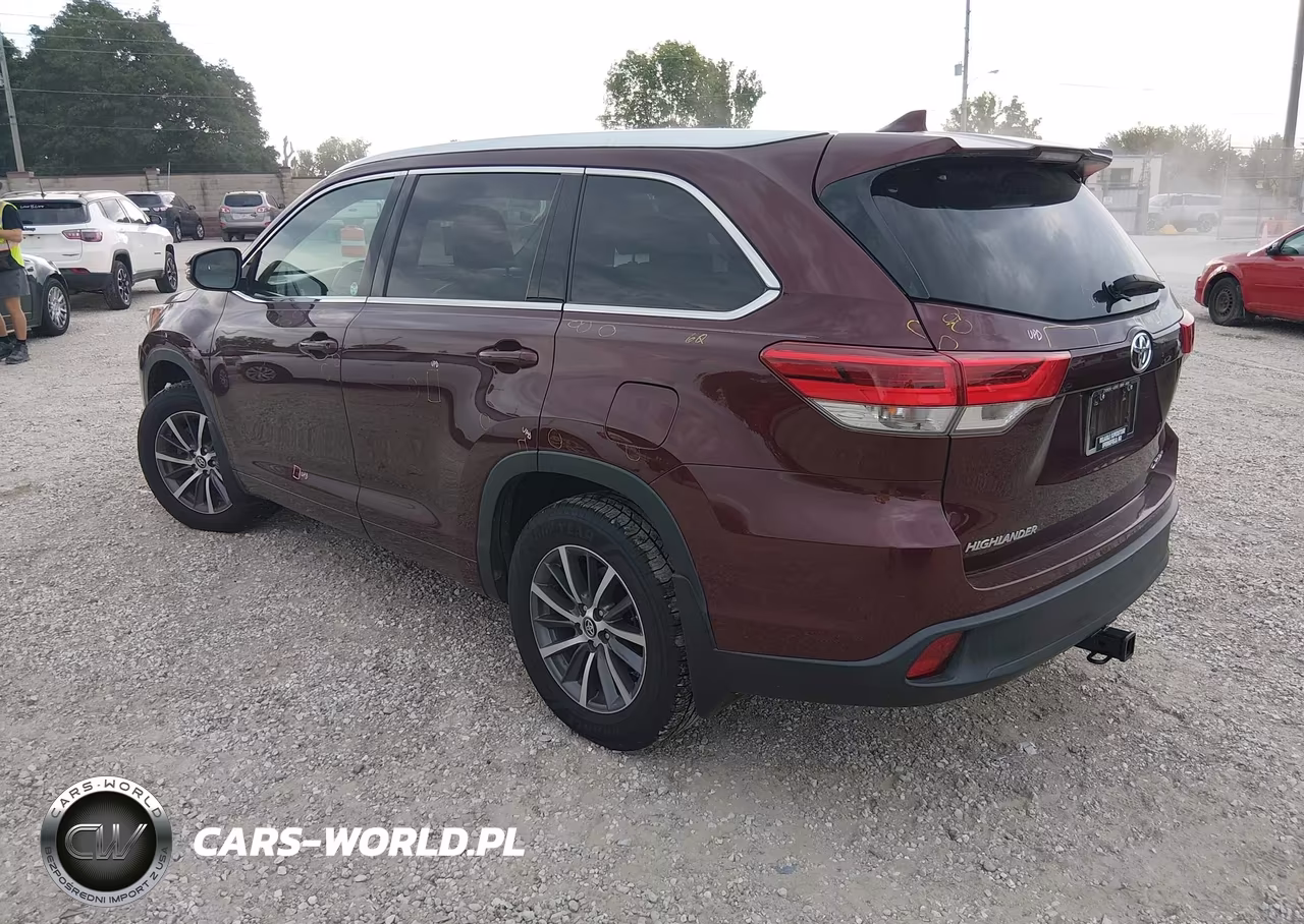 2018 Toyota Highlander Xle VIN:5TDJZRFH3JS489648 - 3