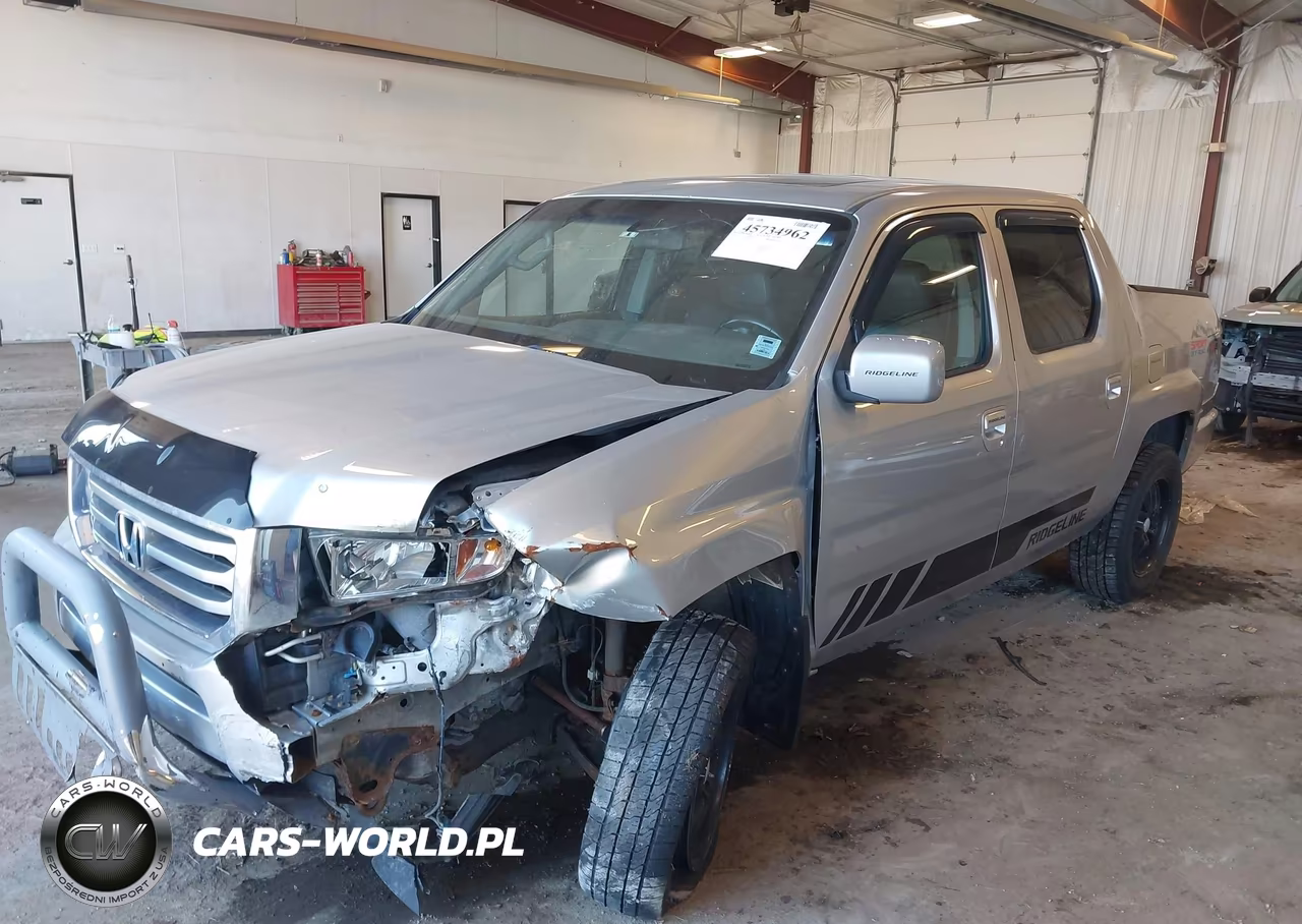 2012 Honda Ridgeline Rtl VIN:5FPYK1F59CB551711 - 2