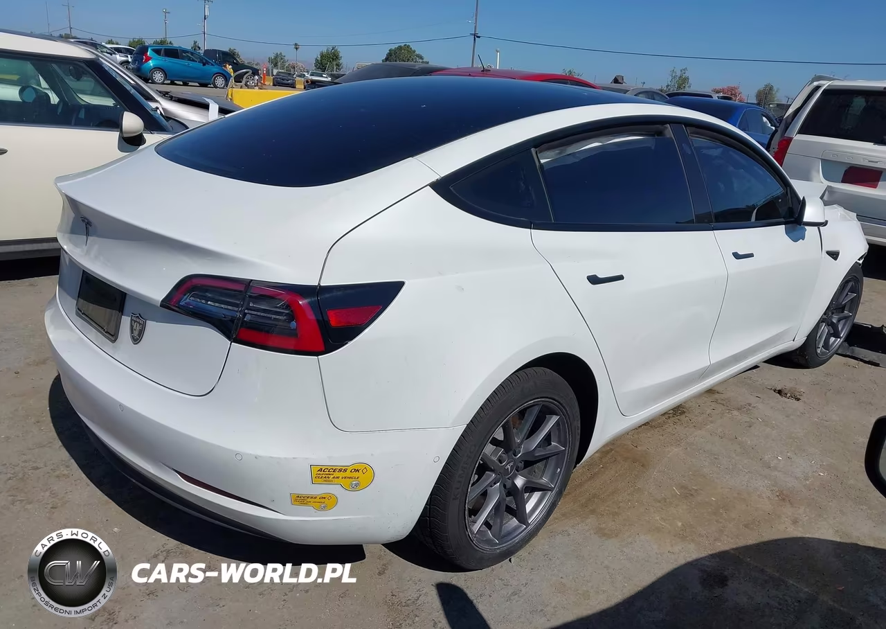 2022 Tesla Model 3 Rear-Wheel Drive VIN:5YJ3E1EA6NF337190 - 4
