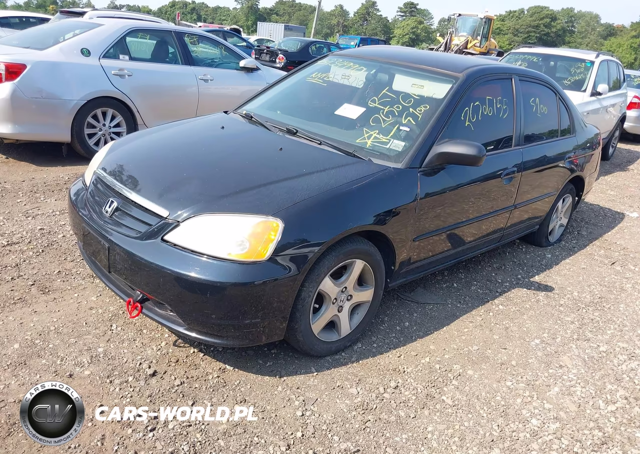 2003 Honda Civic Lx VIN:2HGES16573H590756 - 2