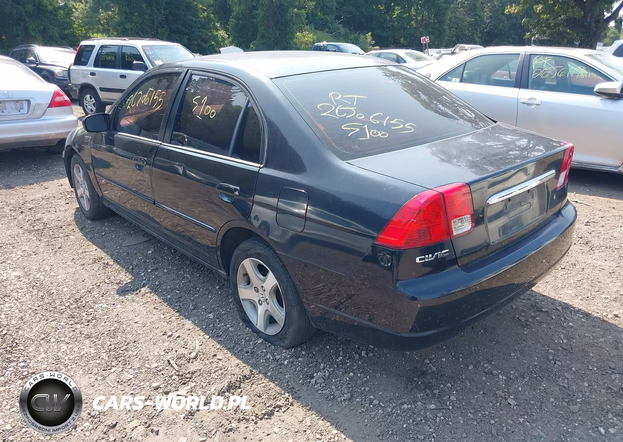 2003 Honda Civic Lx VIN:2HGES16573H590756 - 3