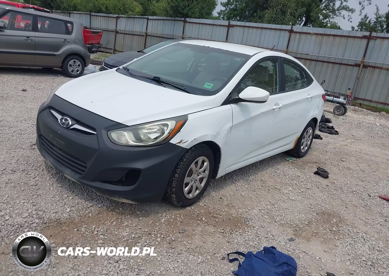 2013 Hyundai Accent Gls VIN:KMHCT4AE7DU381071 - 2