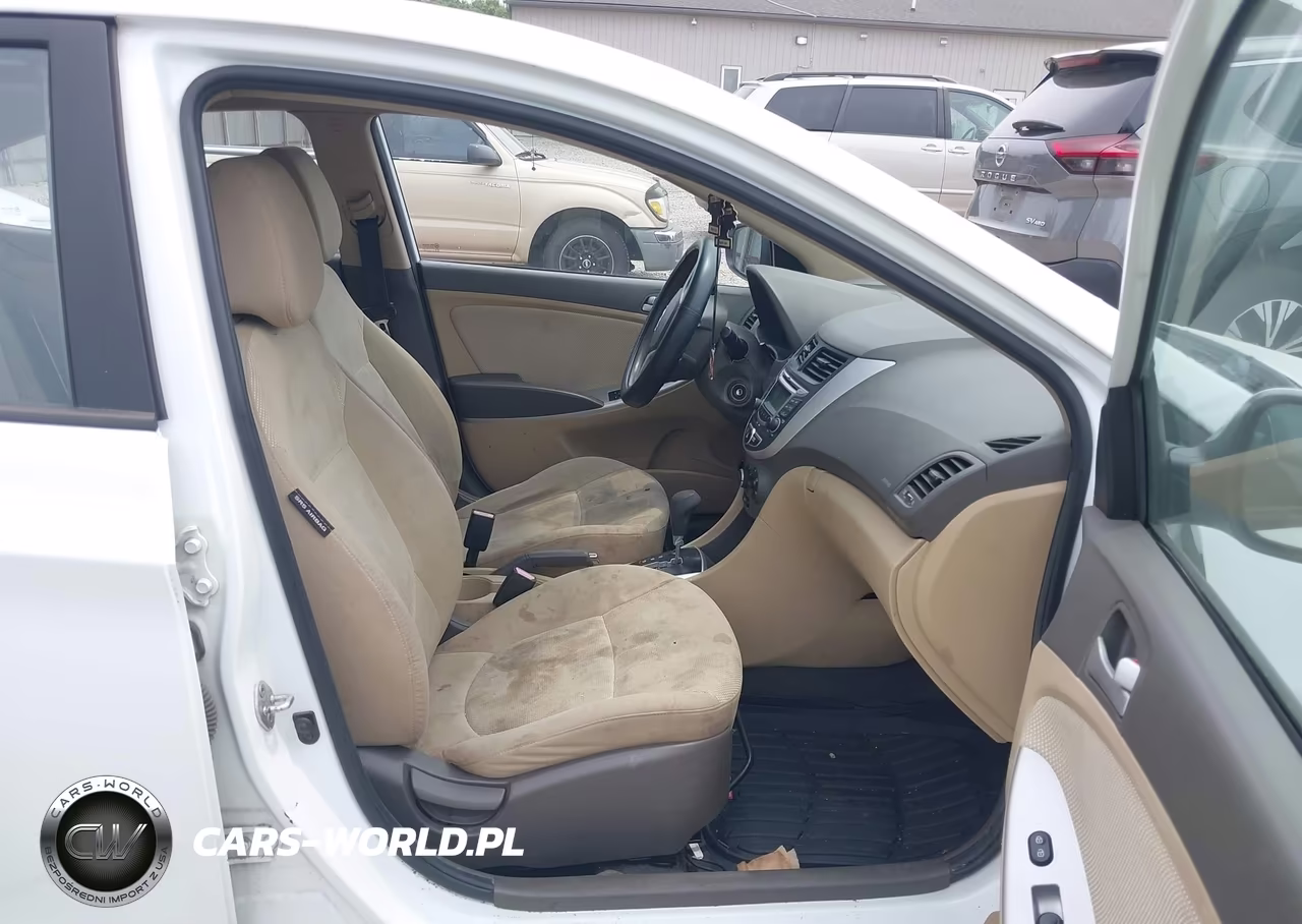 2013 Hyundai Accent Gls VIN:KMHCT4AE7DU381071 - 5