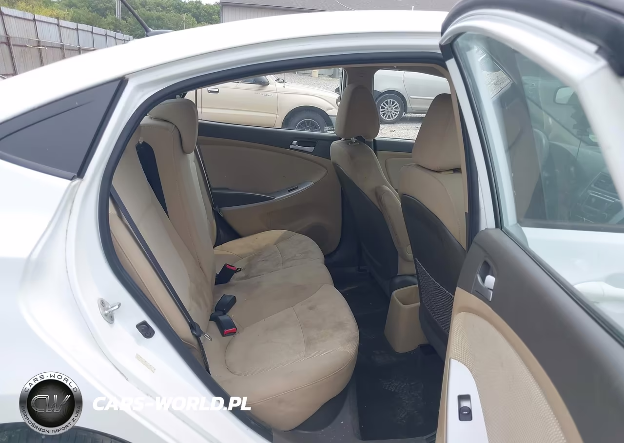 2013 Hyundai Accent Gls VIN:KMHCT4AE7DU381071 - 8