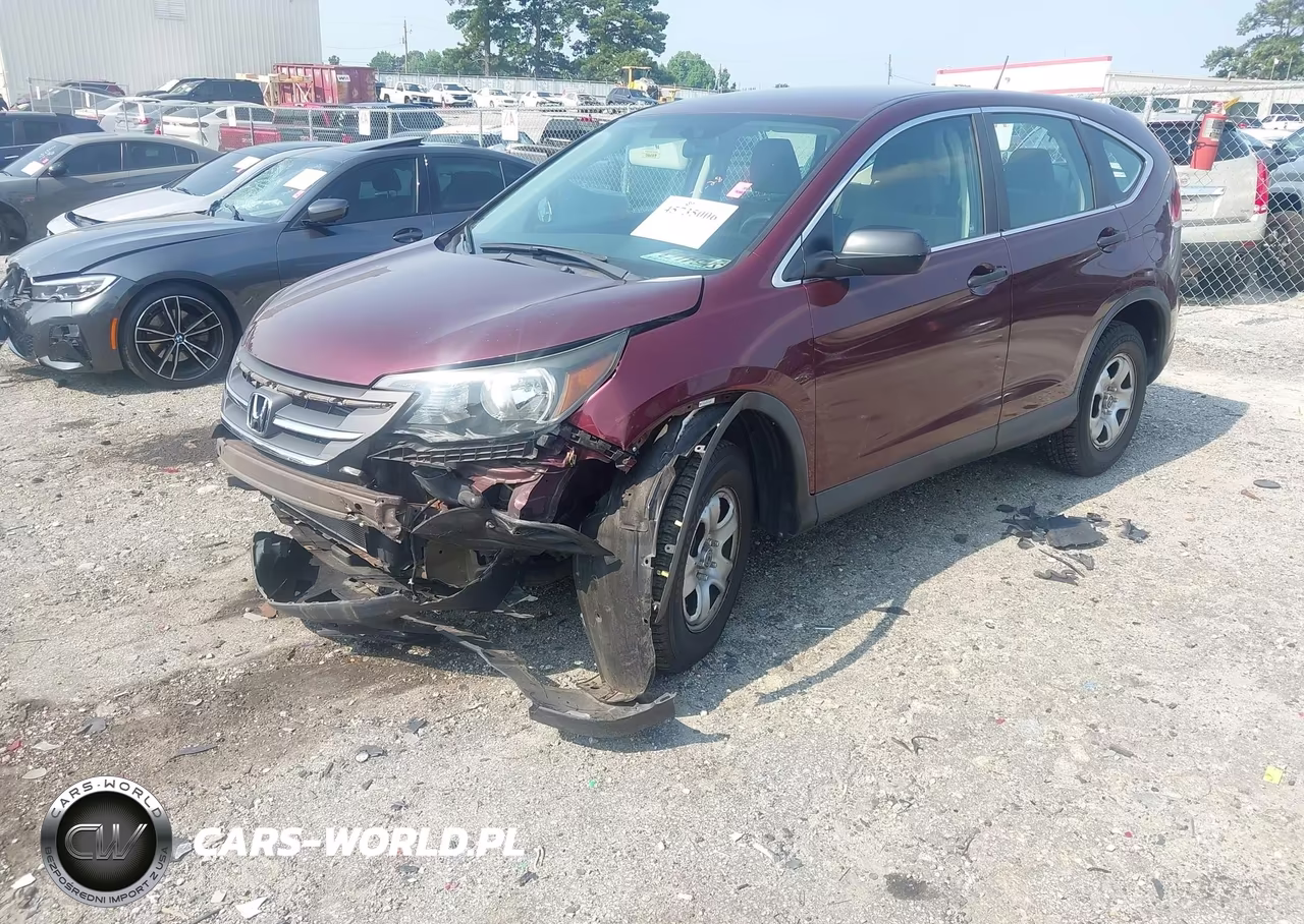 2012 Honda Cr-V Lx VIN:5J6RM4H36CL063036 - 2