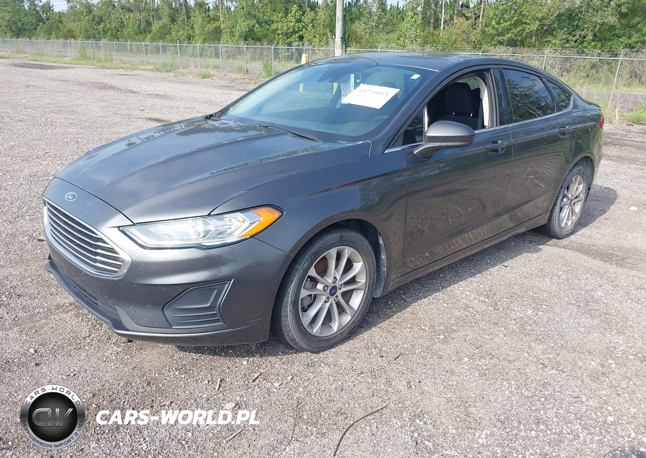 2020 Ford Fusion Se VIN:3FA6P0HD4LR161314 - 2