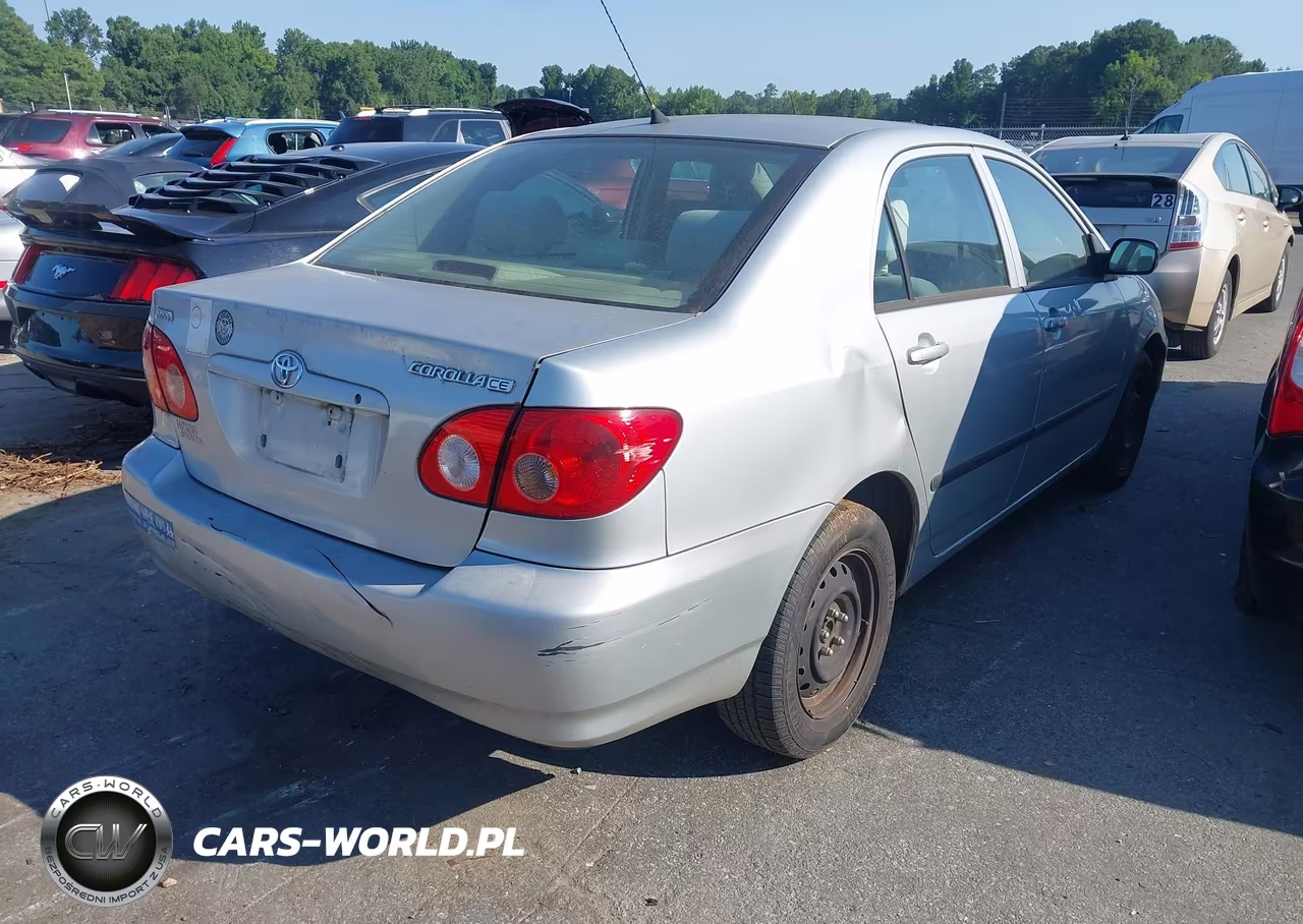 2008 Toyota Corolla Ce VIN:1NXBR32E88Z045129 - 4