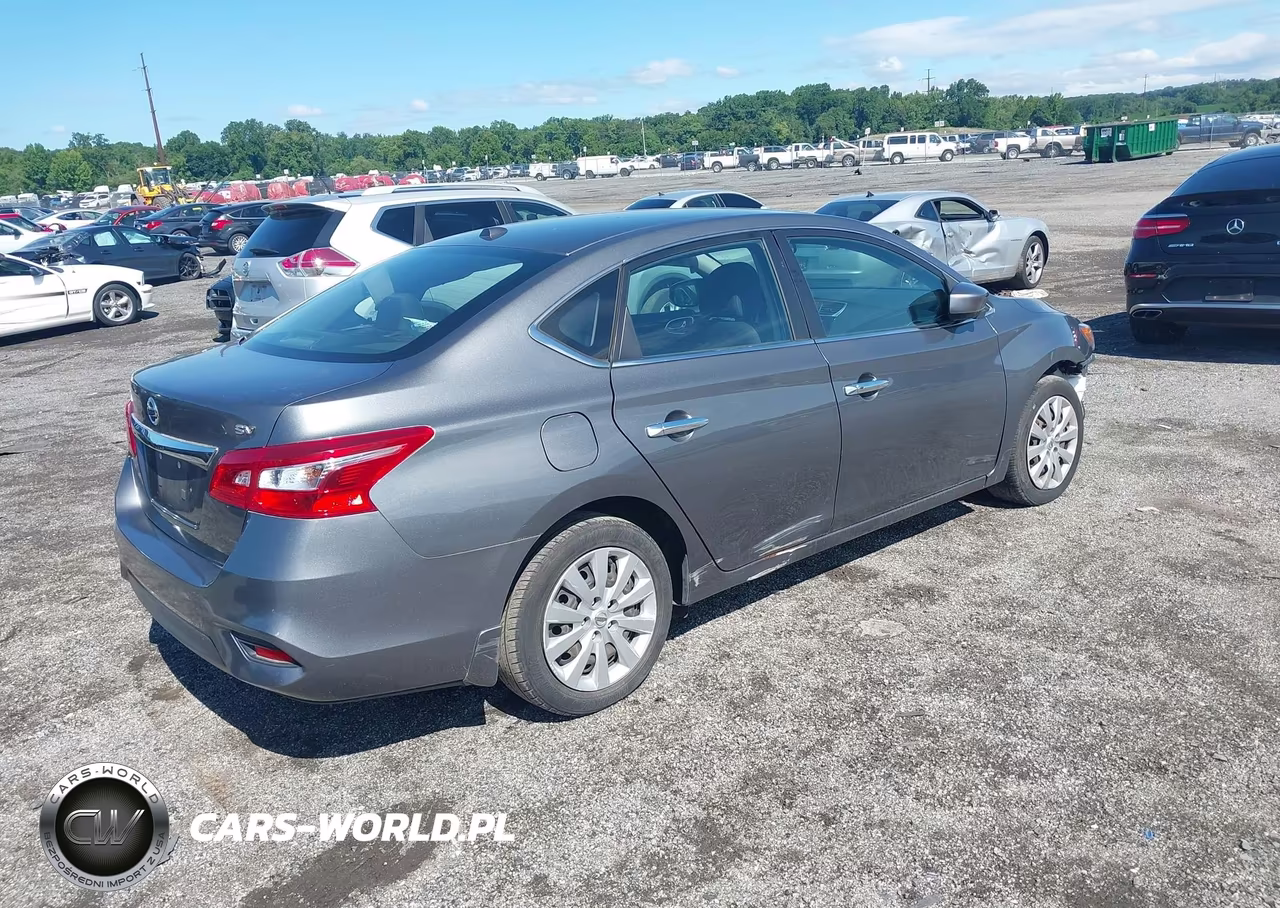 2017 Nissan Sentra Sv VIN:3N1AB7AP0HY354513 - 4