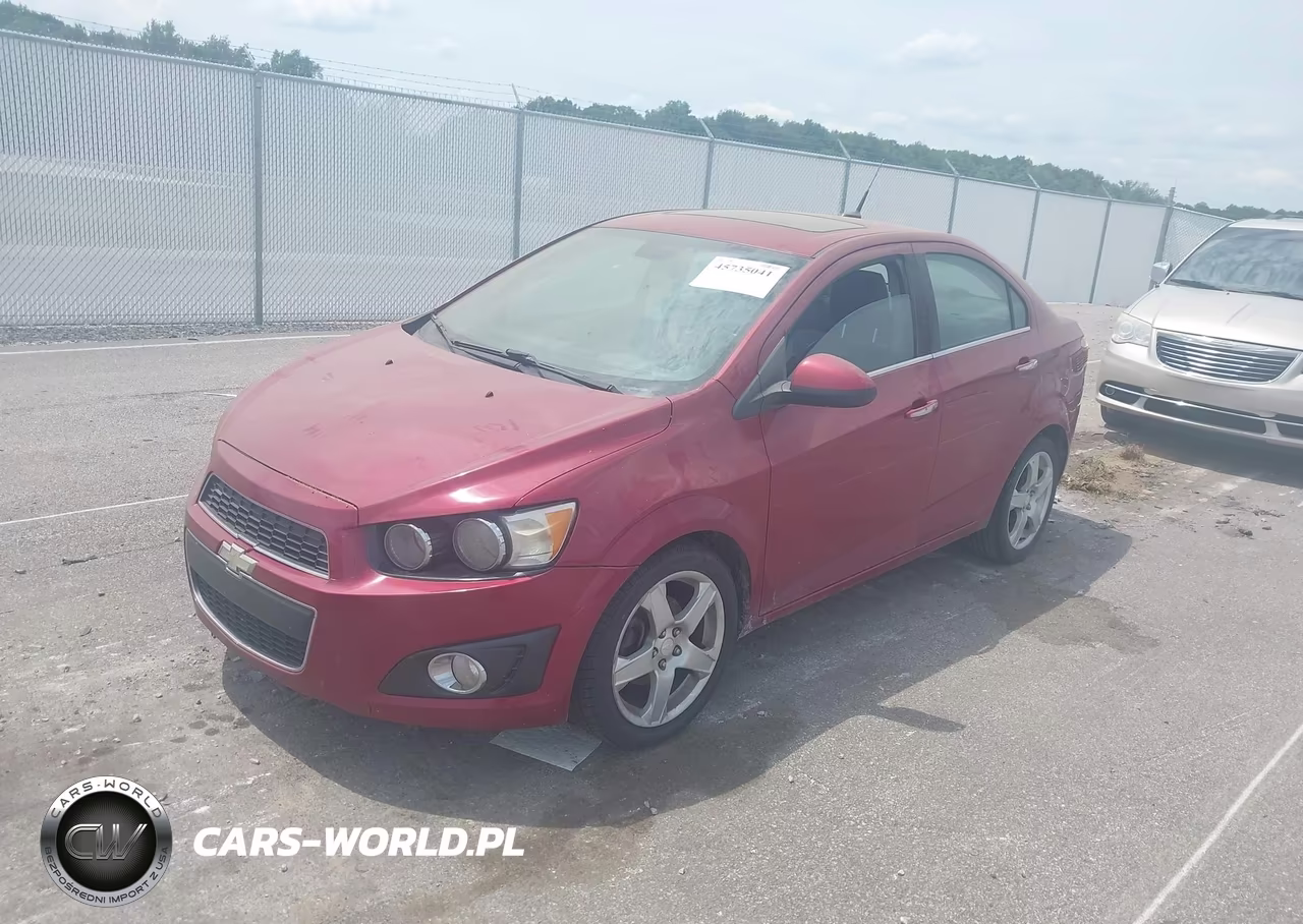 2012 Chevrolet Sonic 2Lz VIN:1G1JE5SB2C4221672 - 2