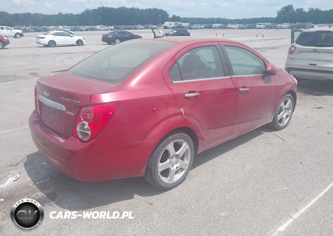 2012 Chevrolet Sonic 2Lz VIN:1G1JE5SB2C4221672 - 4