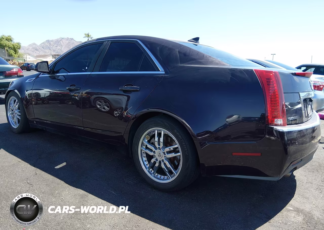 2009 Cadillac Cts Rwd W-1Sb VIN:1G6DV57V190170448 - 3