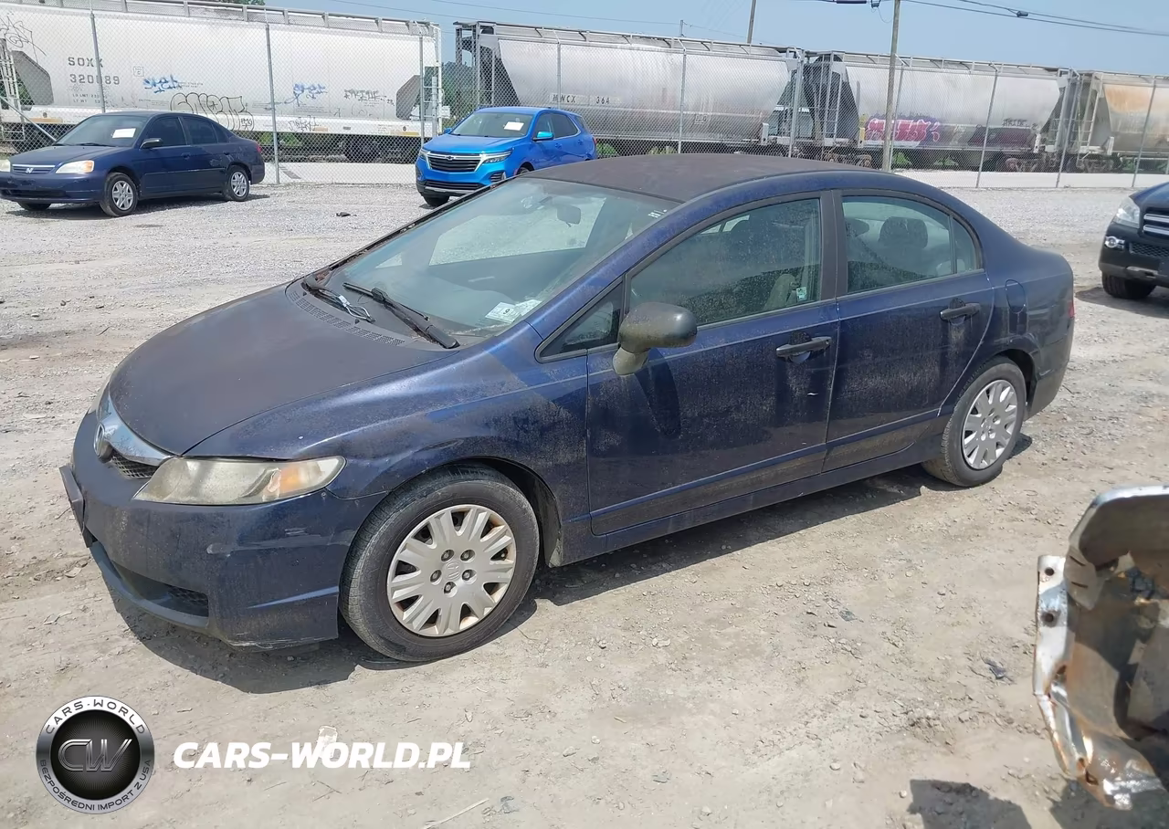 2010 Honda Civic Vp VIN:19XFA1F39AE041931 - 2