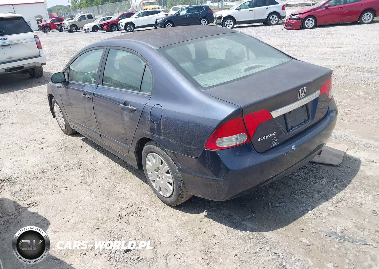 2010 Honda Civic Vp VIN:19XFA1F39AE041931 - 3
