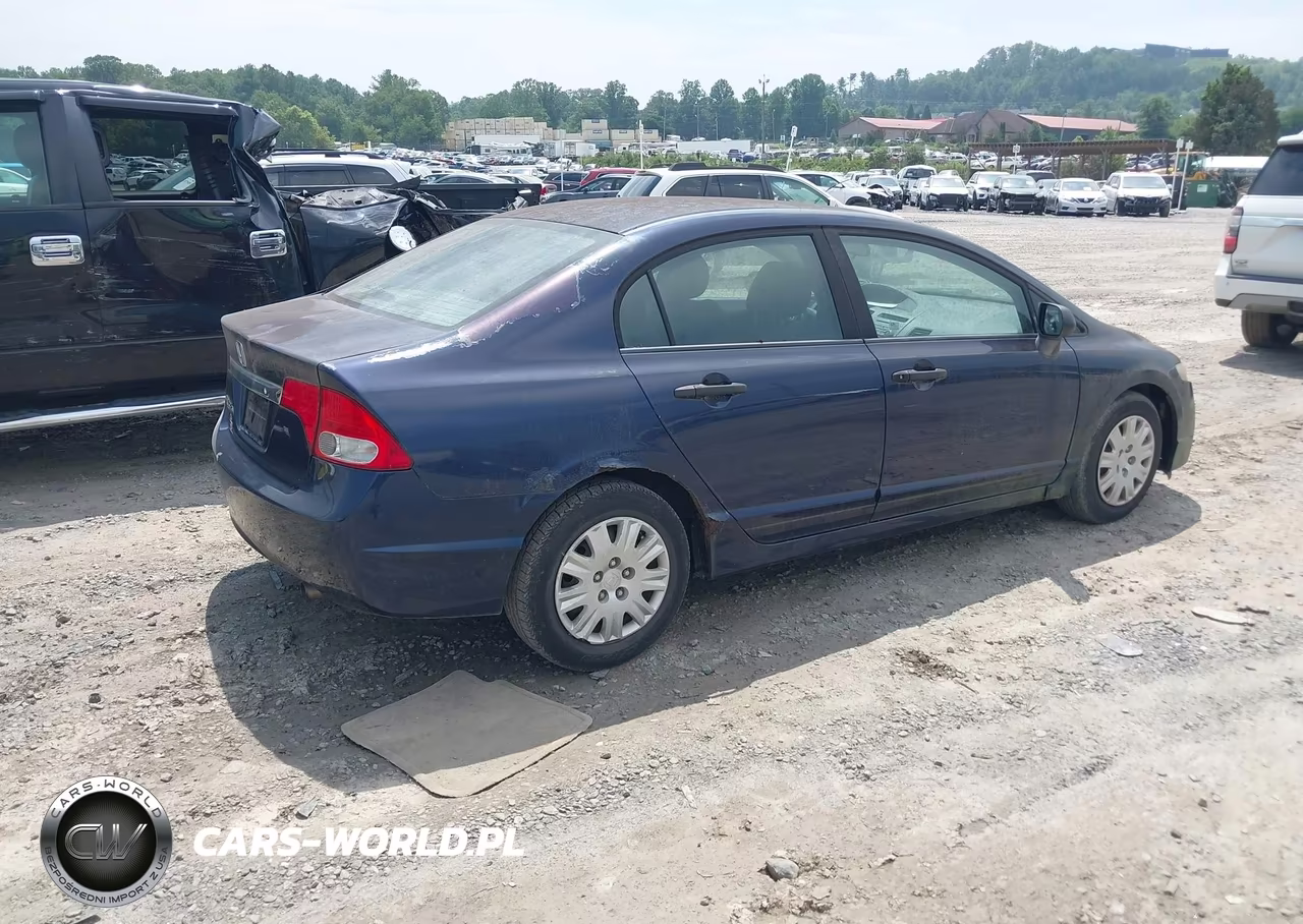 2010 Honda Civic Vp VIN:19XFA1F39AE041931 - 4