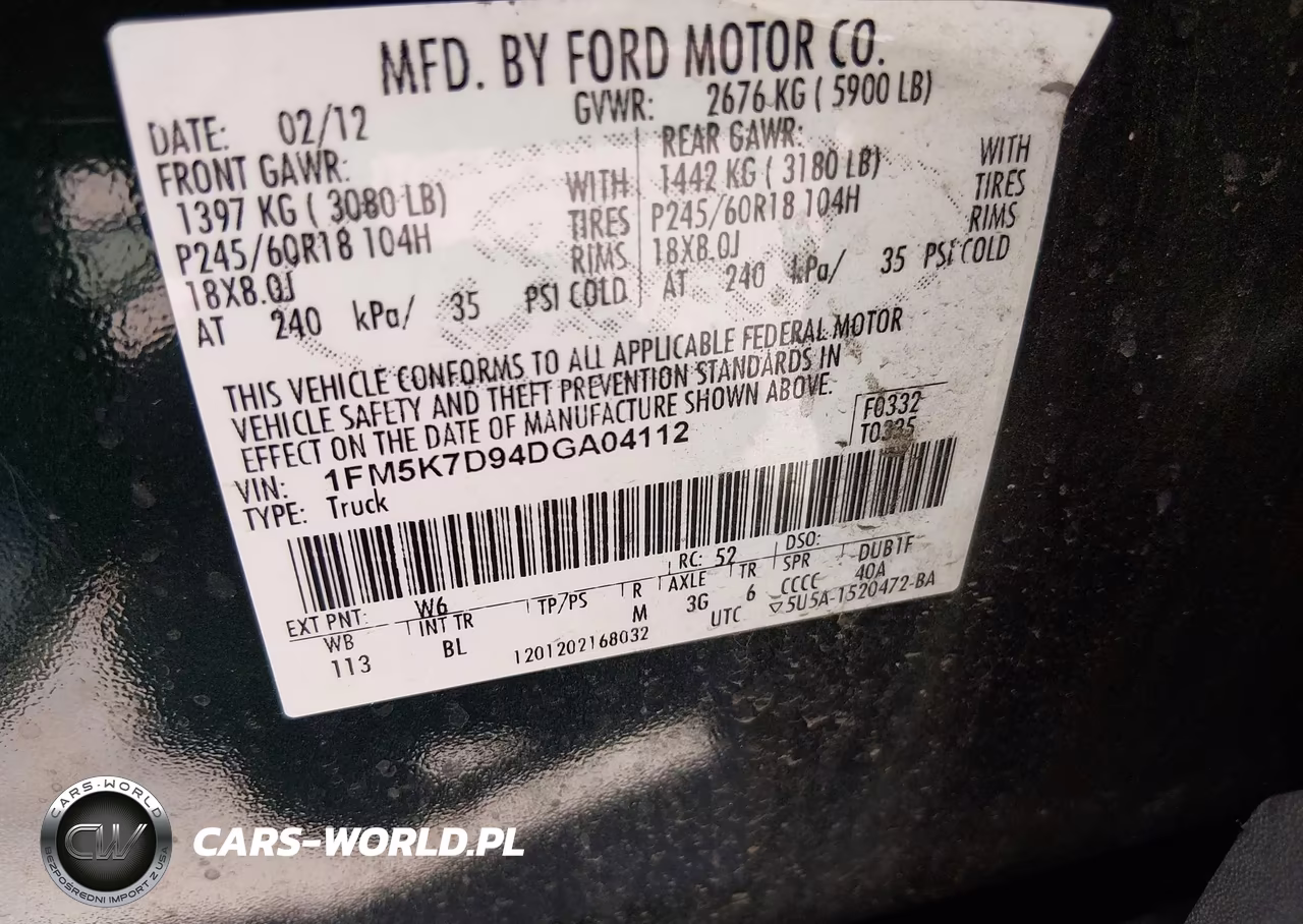 2013 Ford Explorer Xlt VIN:1FM5K7D94DGA04112 - 9