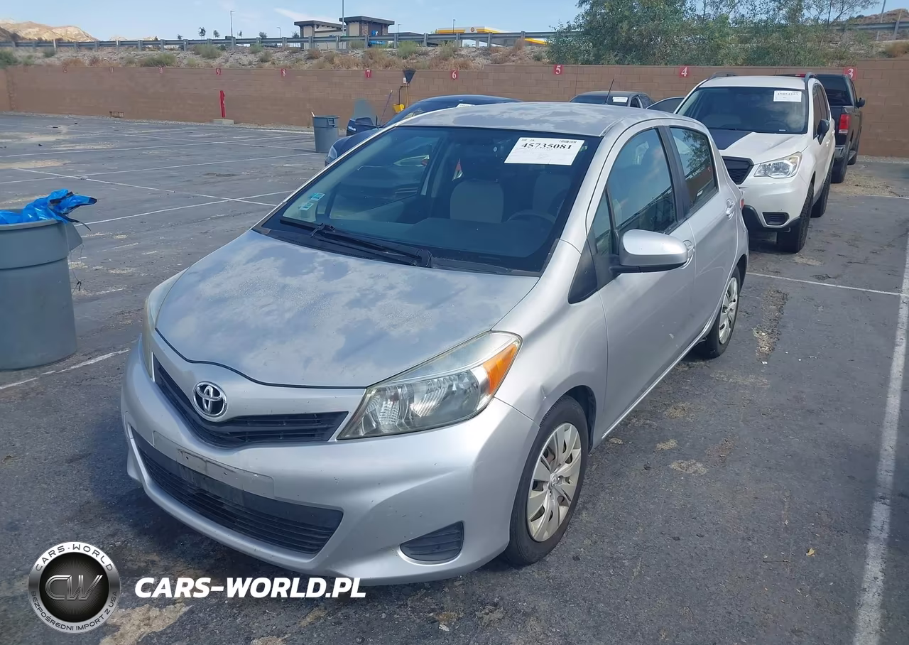 2012 Toyota Yaris Le VIN:JTDKTUD30CD531739 - 2