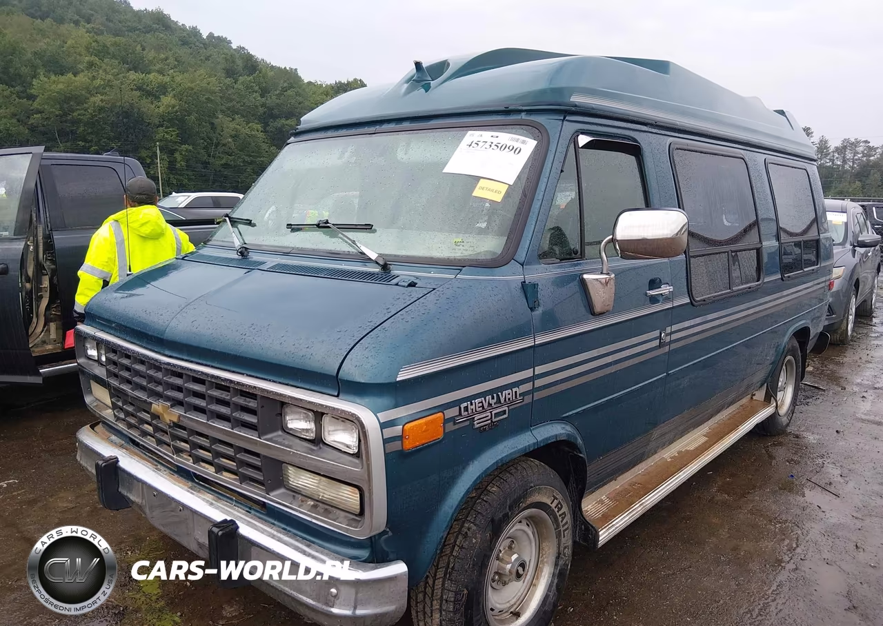 1993 Chevrolet G20 VIN:2GBEG25K5P4141767 - 2