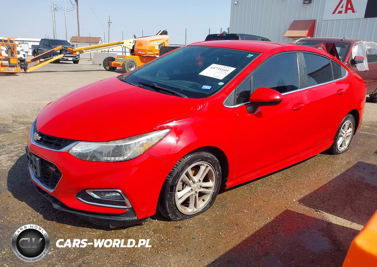 2016 Chevrolet Cruze Lt Auto VIN:1G1BE5SMXG7258883 - 2