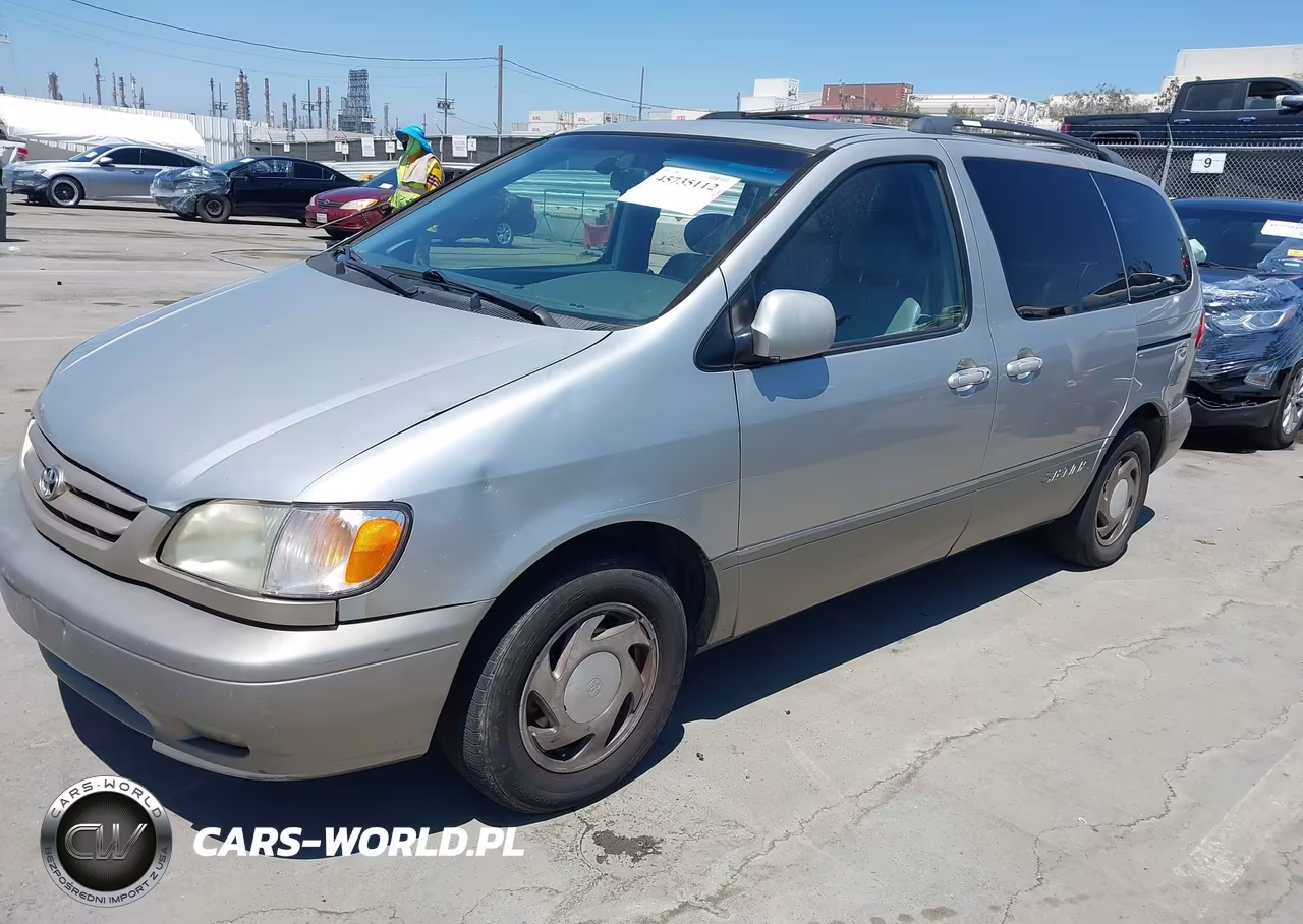 2002 Toyota Sienna Xle VIN:4T3ZF13C82U418094 - 2