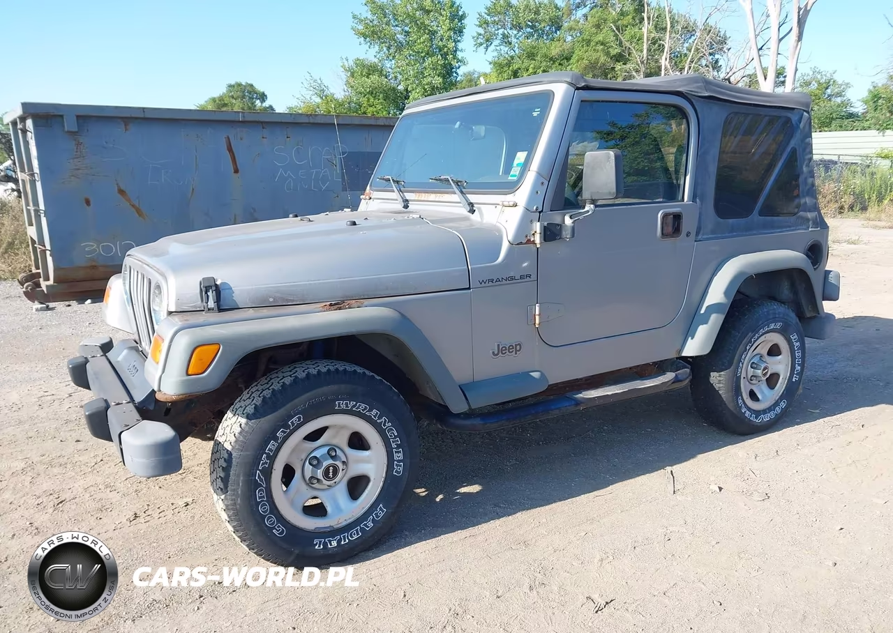 2000 Jeep Wrangler Se VIN:1J4FA29P5YP750767 - 2