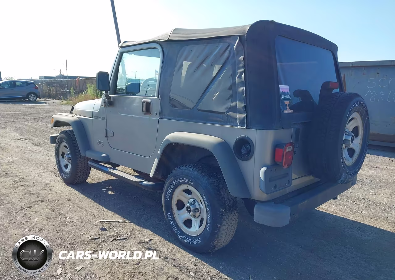 2000 Jeep Wrangler Se VIN:1J4FA29P5YP750767 - 3