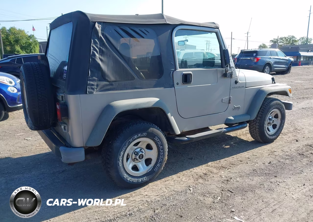 2000 Jeep Wrangler Se VIN:1J4FA29P5YP750767 - 4