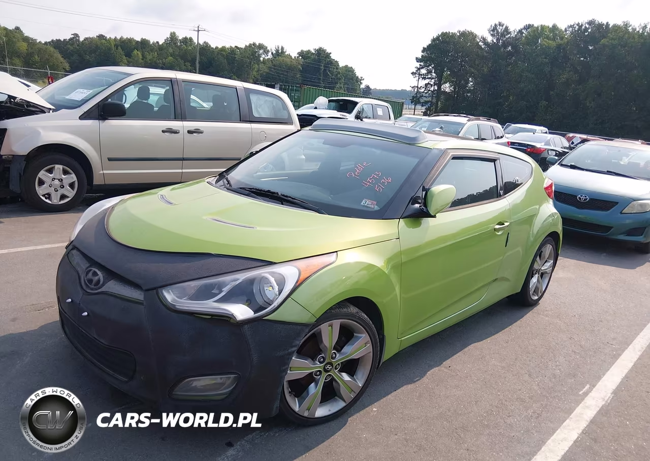2012 Hyundai Veloster Base W-Black VIN:KMHTC6AD6CU059149 - 2