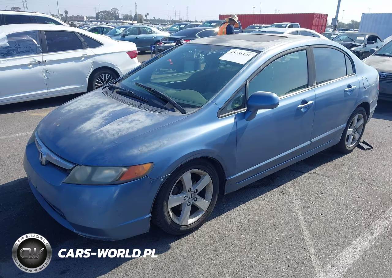 2006 Honda Civic Ex VIN:JHMFA16836S003545 - 2