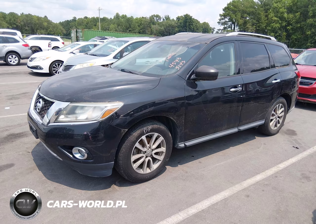 2016 Nissan Pathfinder Platinum-S-Sl-Sv VIN:5N1AR2MN4GC601363 - 2