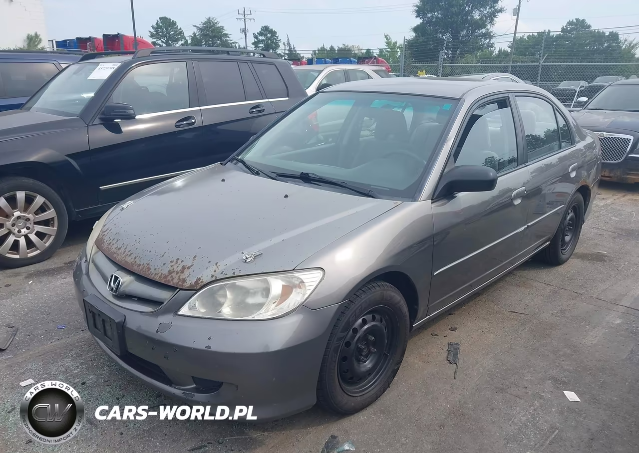 2004 Honda Civic Lx VIN:2HGES16544H640868 - 2