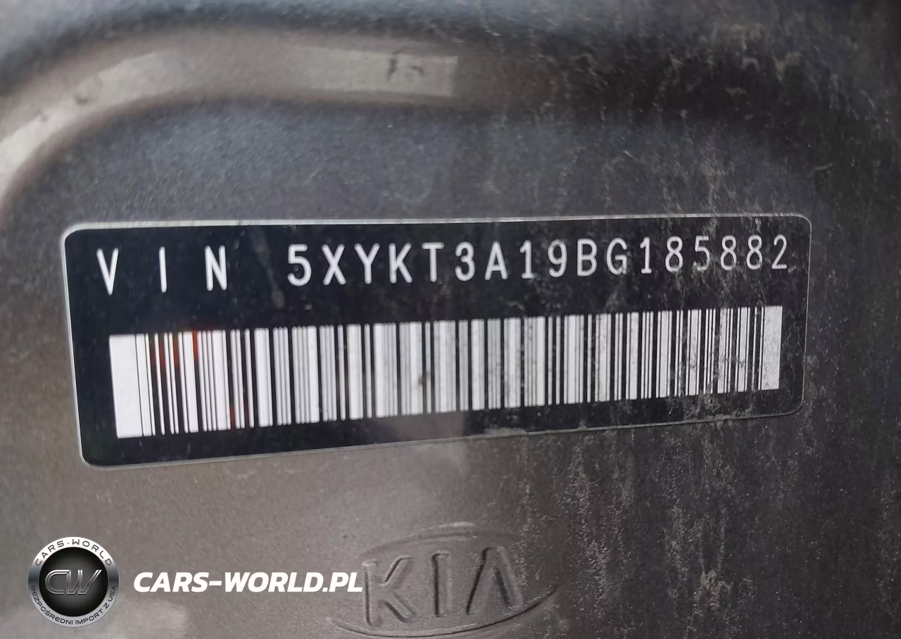 2011 Kia Sorento Lx VIN:5XYKT3A19BG185882 - 9