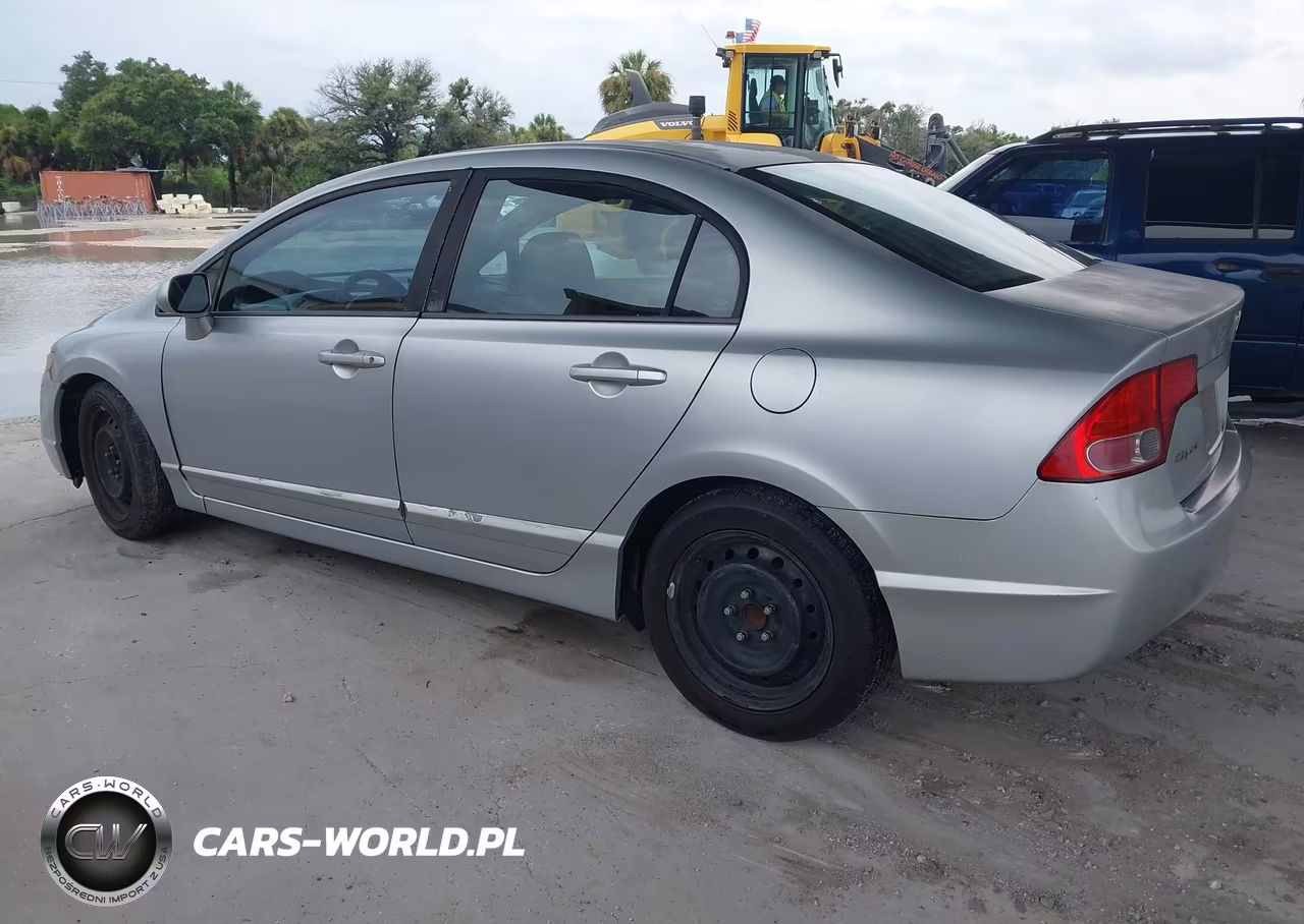 2007 Honda Civic Lx VIN:2HGFA16587H309433 - 3