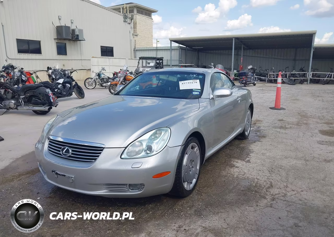 2003 Lexus Sc 430 VIN:JTHFN48YX30037623 - 2