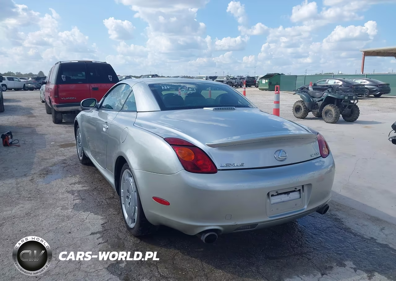 2003 Lexus Sc 430 VIN:JTHFN48YX30037623 - 3