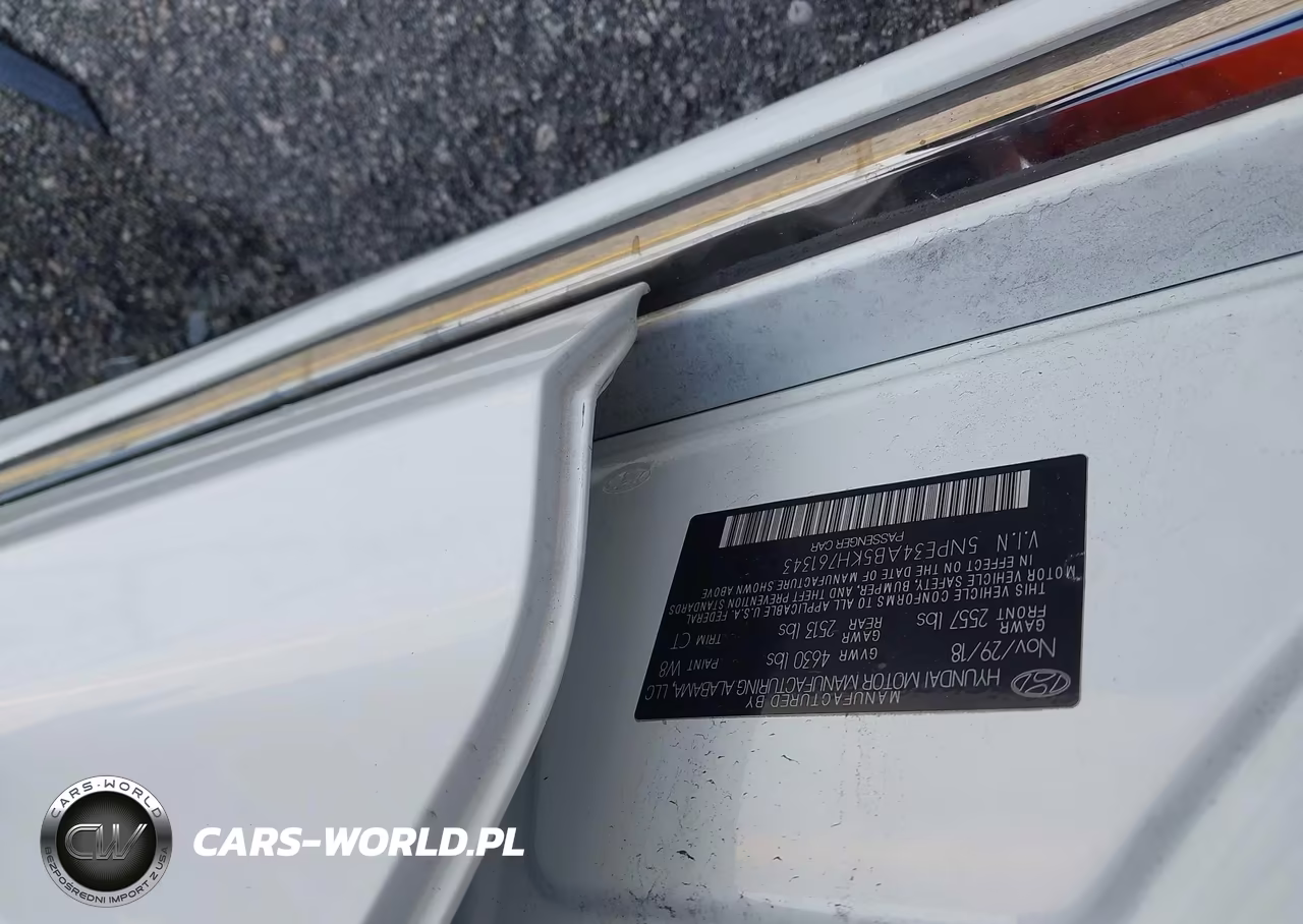 2019 Hyundai Sonata Limited 2.0T VIN:5NPE34AB5KH761343 - 9