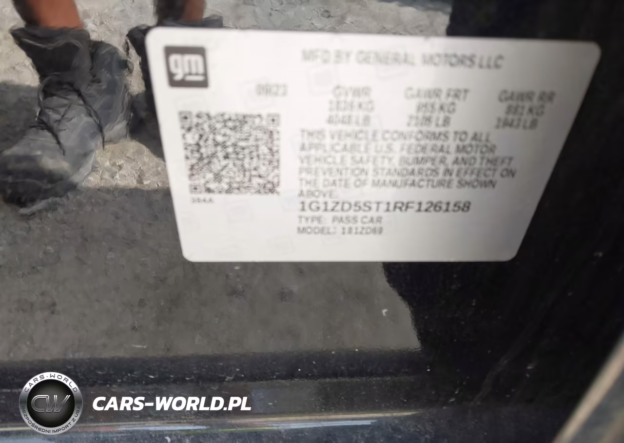 CHEVROLET MALIBU LT VIN:1G1ZD5ST1RF126158 - 9