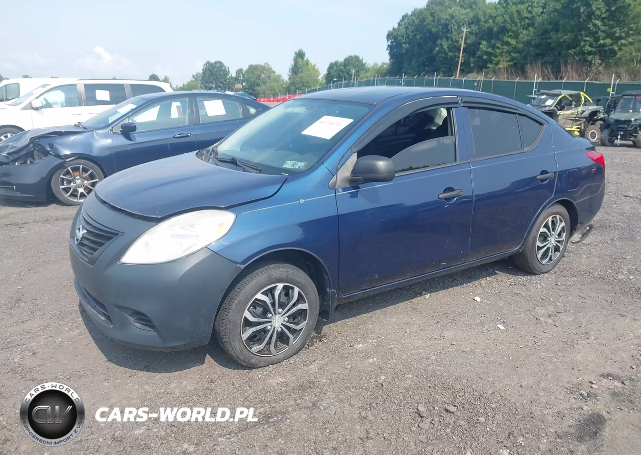 2014 Nissan Versa S VIN:3N1CN7AP5EL808280 - 2