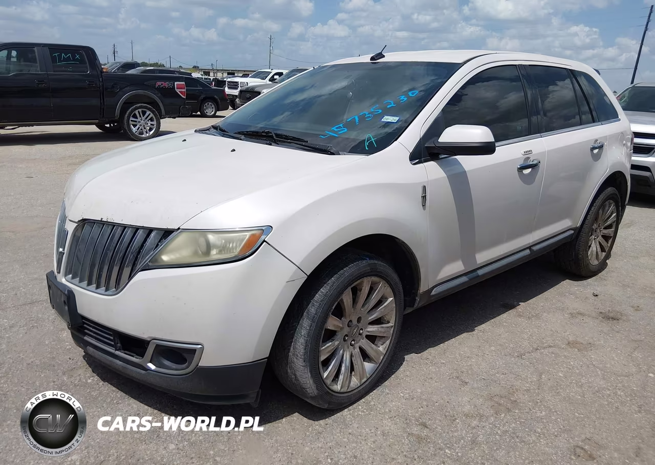 2011 Lincoln Mkx VIN:2LMDJ6JKXBBJ30791 - 2