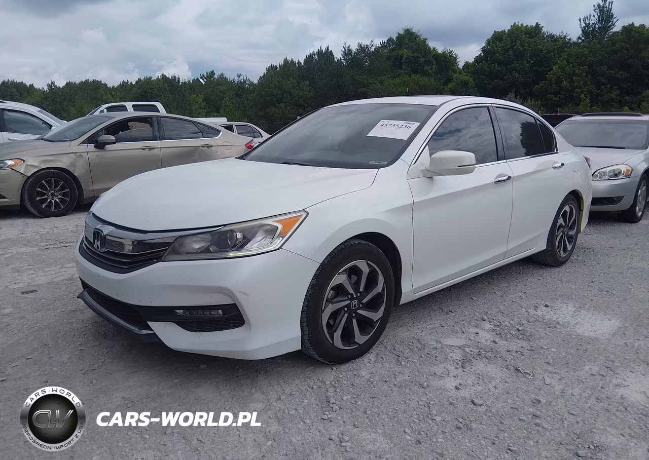 2017 Honda Accord Ex-L V6 VIN:1HGCR3F83HA015973 - 2