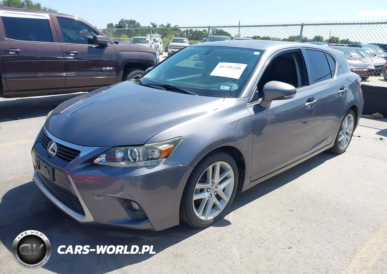 2014 Lexus Ct 200H VIN:JTHKD5BHXE2198903 - 2