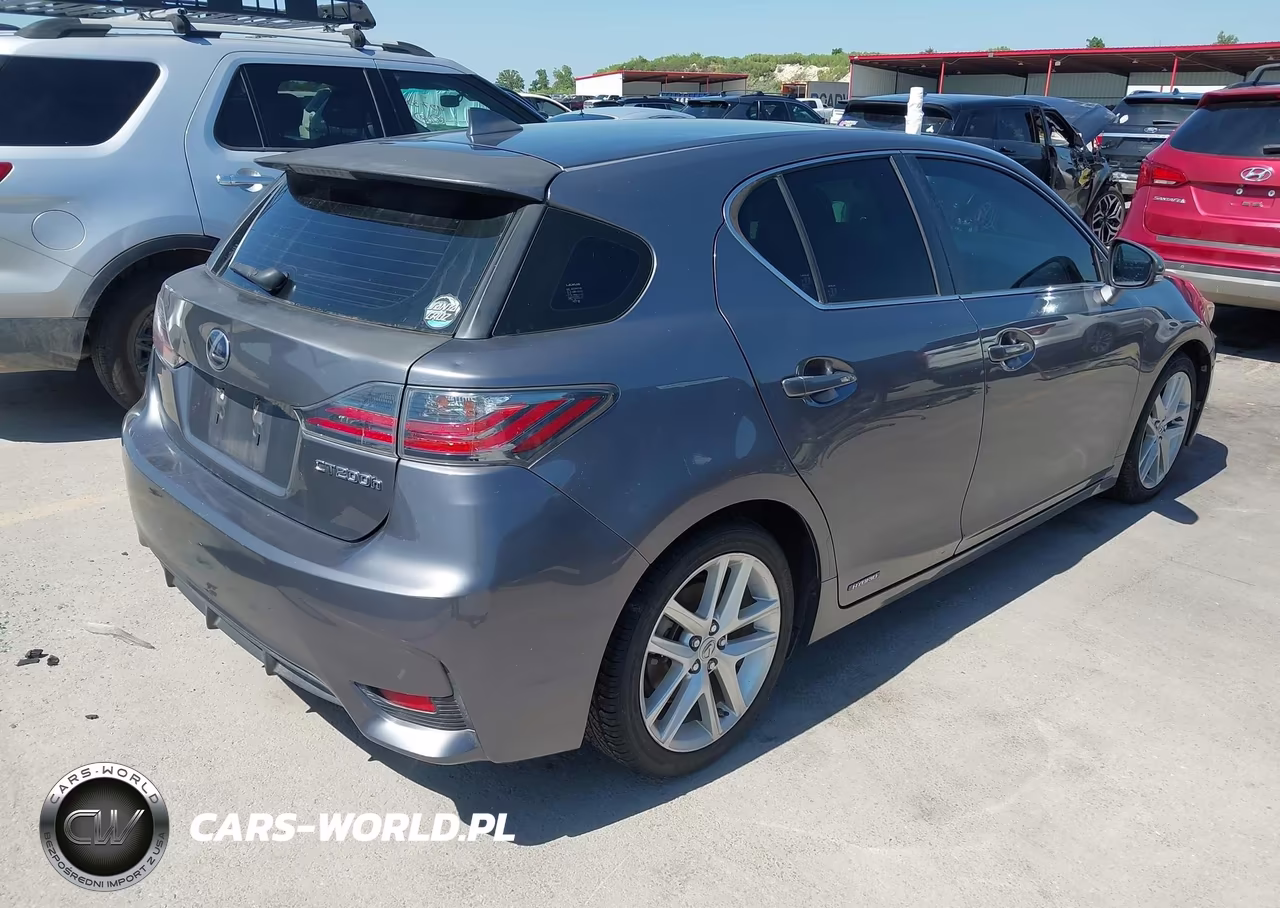 2014 Lexus Ct 200H VIN:JTHKD5BHXE2198903 - 4