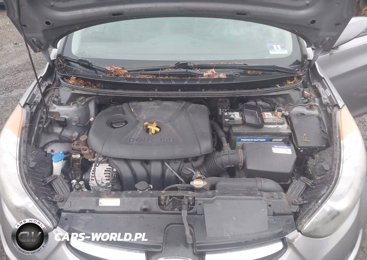 2011 Hyundai Elantra Gls (Ulsan Plant) VIN:KMHDH4AE0BU107603 - 10