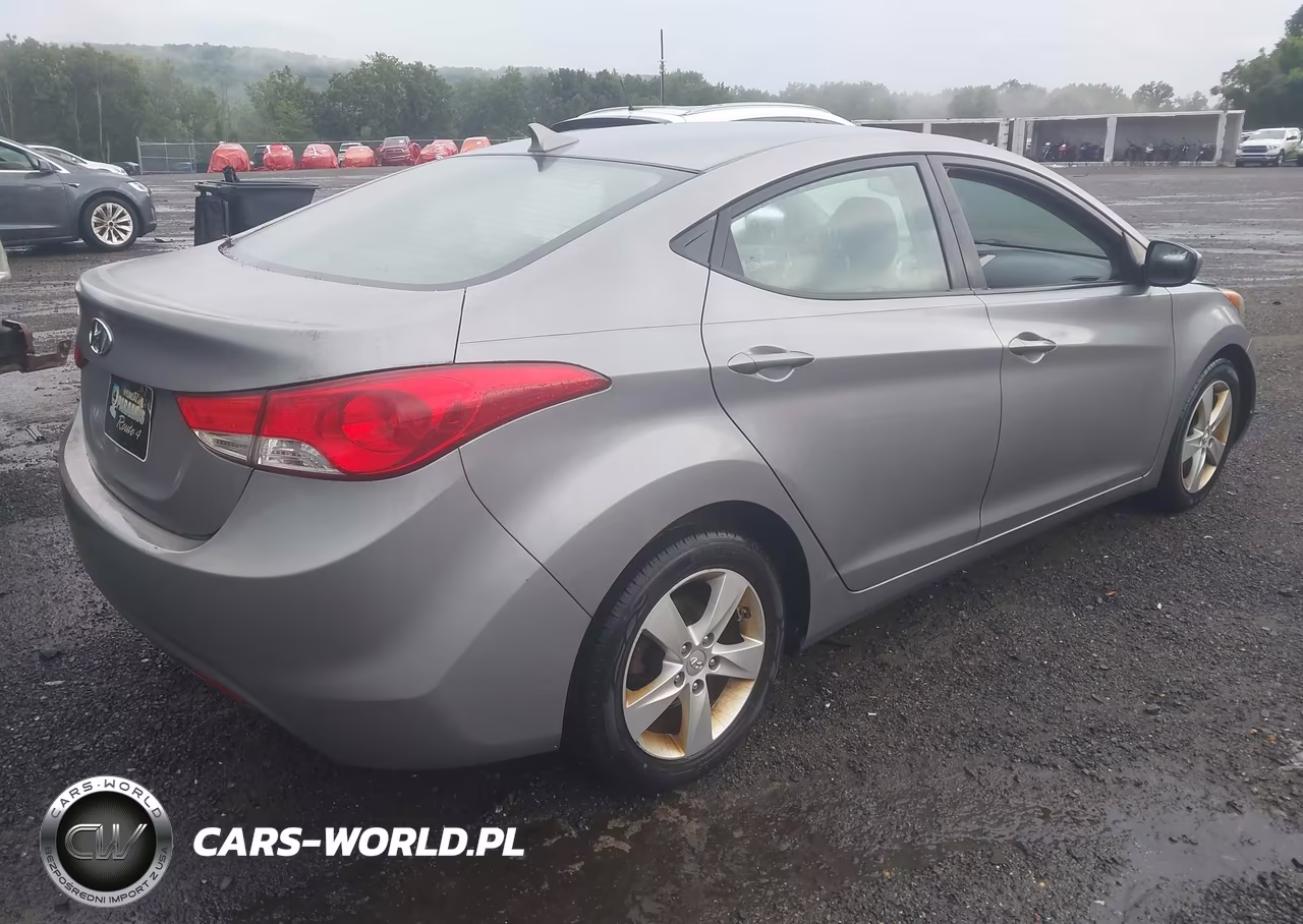 2011 Hyundai Elantra Gls (Ulsan Plant) VIN:KMHDH4AE0BU107603 - 4