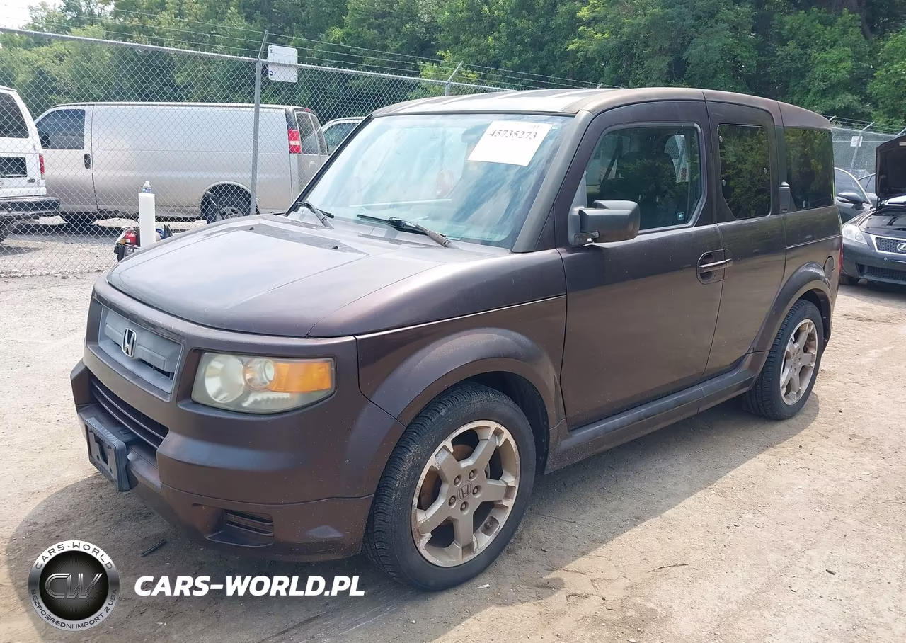 2008 Honda Element Sc VIN:5J6YH189X8L012343 - 2