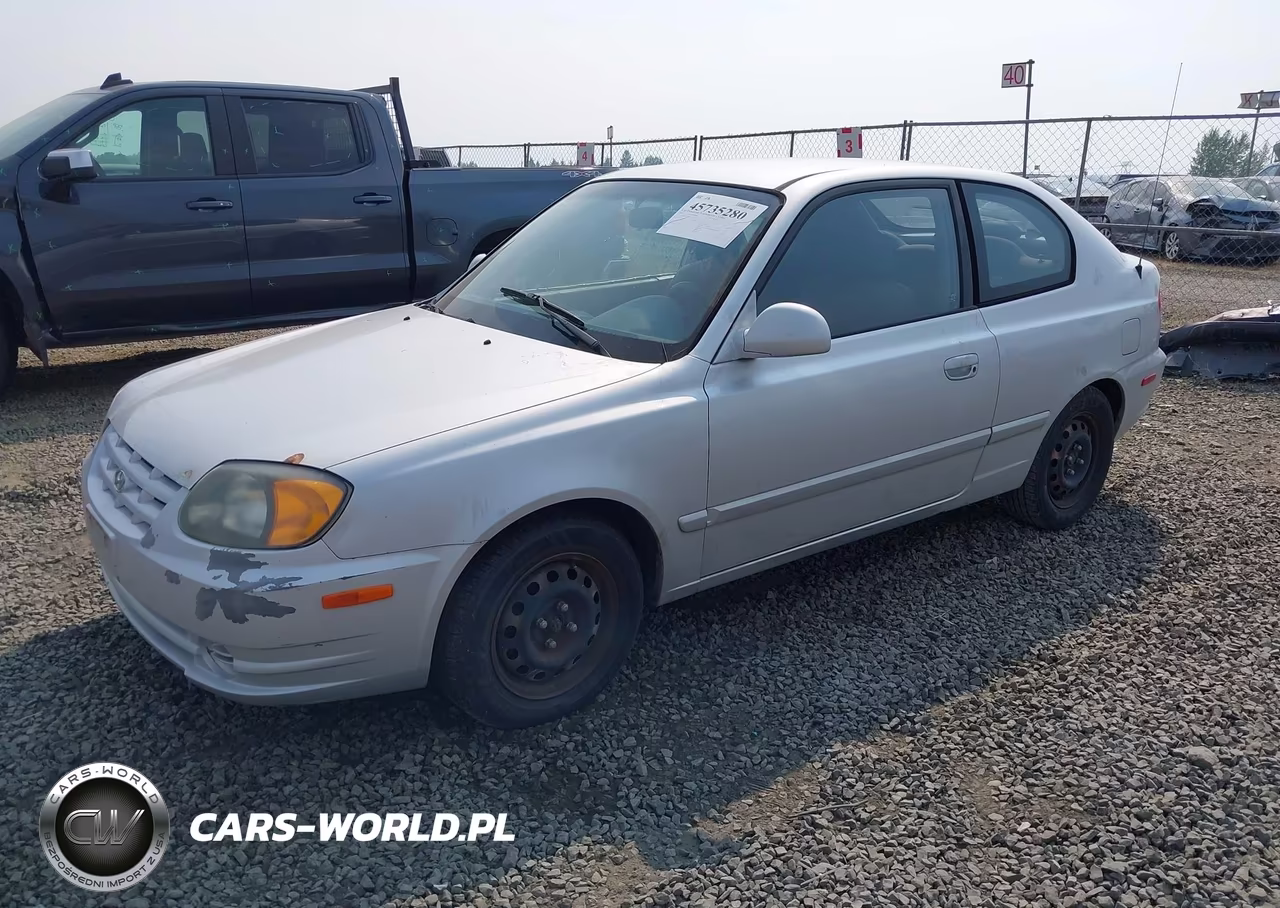2005 Hyundai Accent Gls-Gt VIN:KMHCG35C25U325418 - 2