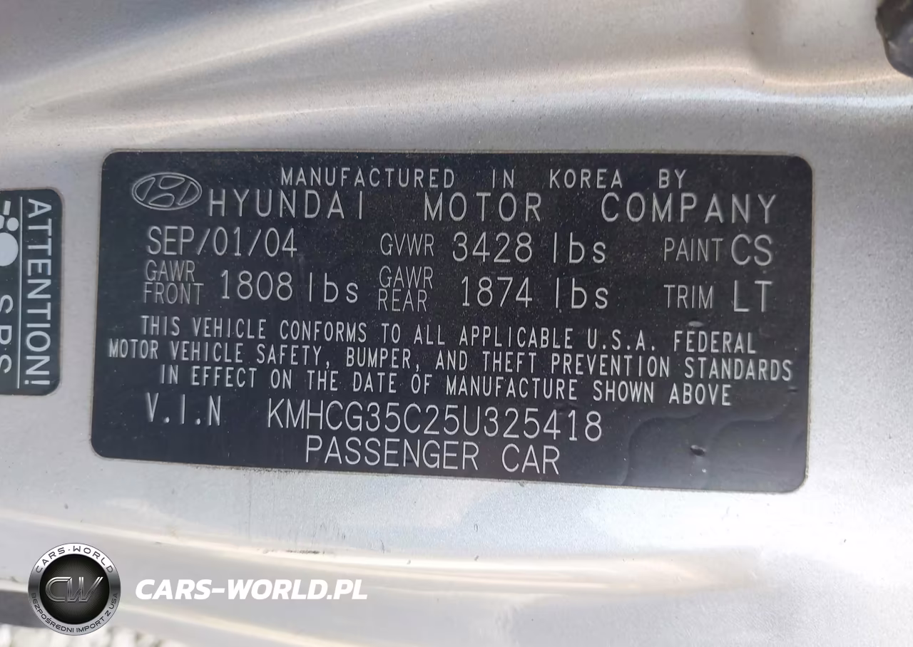 2005 Hyundai Accent Gls-Gt VIN:KMHCG35C25U325418 - 9