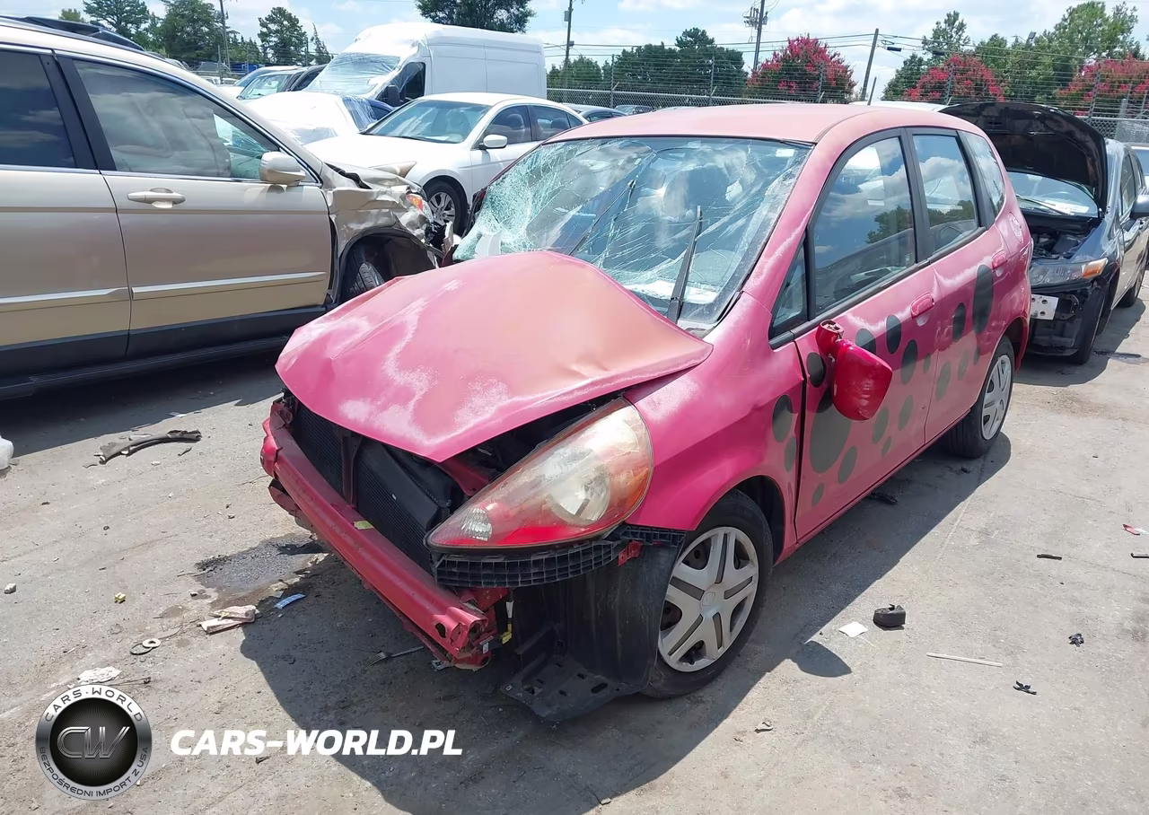 2008 Honda Fit VIN:JHMGD38438S000195 - 2