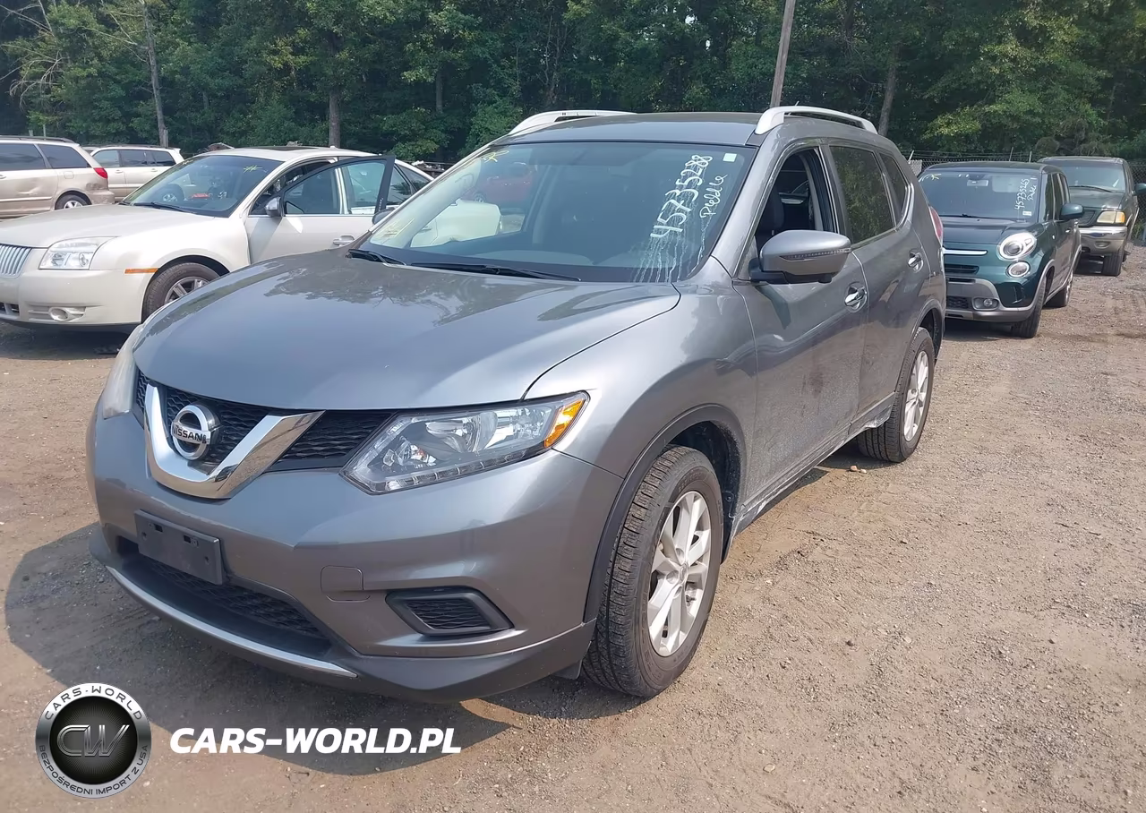 2016 Nissan Rogue Sv VIN:KNMAT2MV5GP629140 - 2